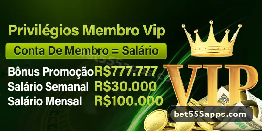 Tela de boas-vindas e lobby de jogos do aplicativo bet555